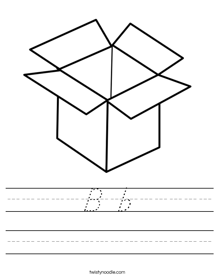 B b Worksheet