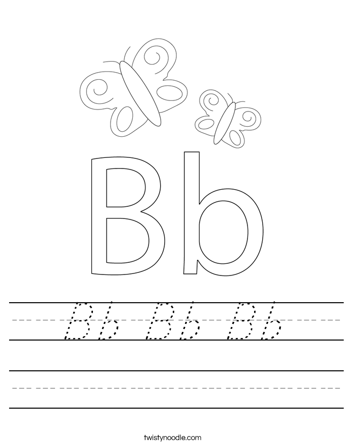 Bb Bb Bb Worksheet