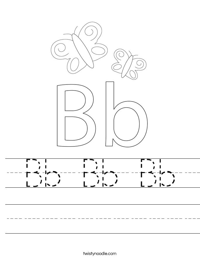 Bb Bb Bb Worksheet