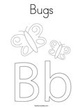 Bugs Coloring Page