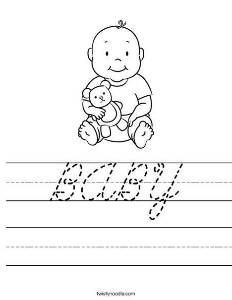 Baby 1 Worksheet