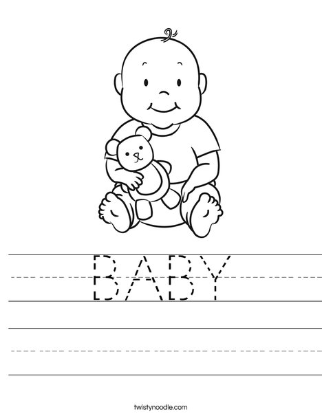 Baby 1 Worksheet