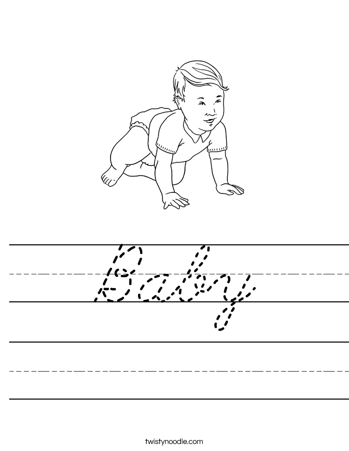 Baby Worksheet