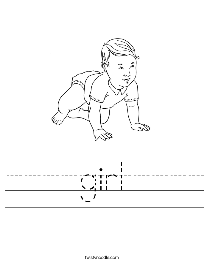 girl Worksheet