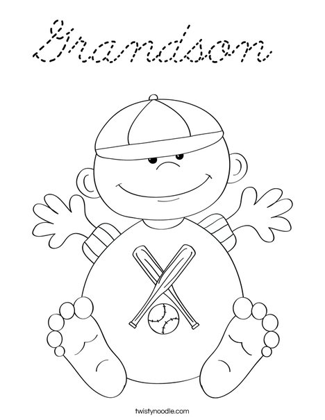 Baby 4 Coloring Page