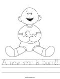 A new star is born!! Worksheet