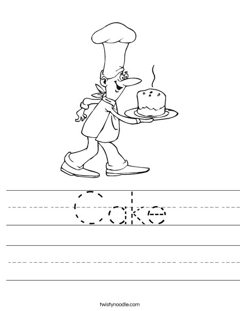 Baker Worksheet