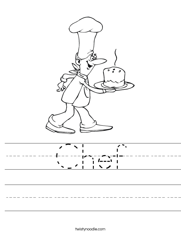 Chef Worksheet