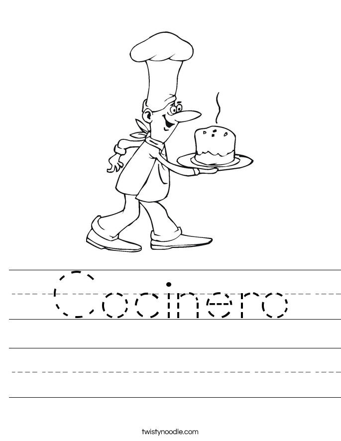 Cocinero Worksheet