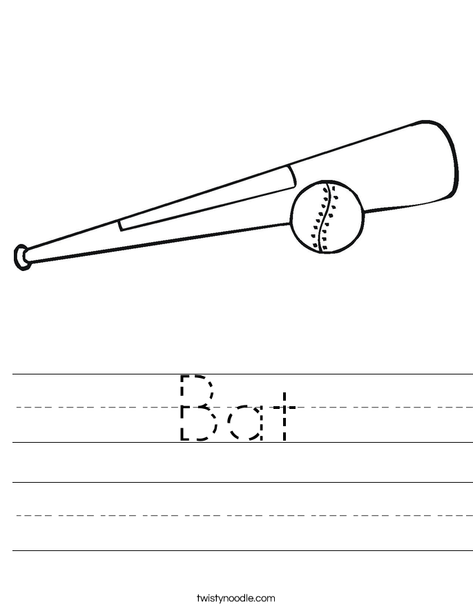 Bat Worksheet