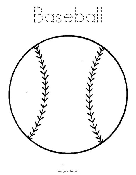 Ball Coloring Page
