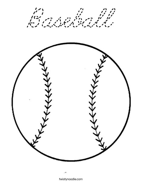 Ball Coloring Page