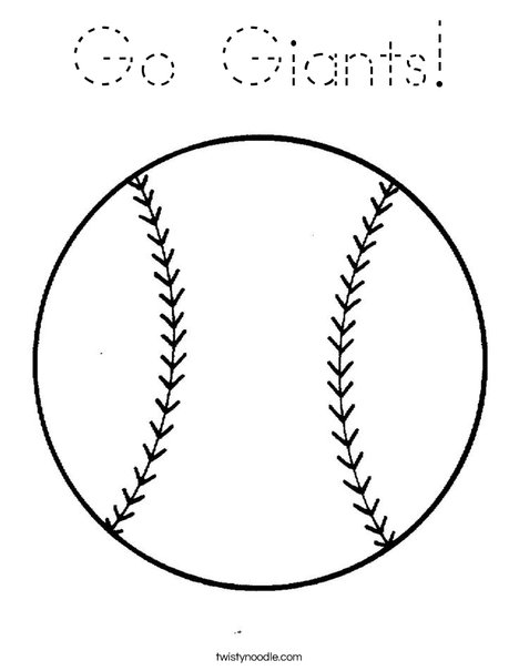 Ball Coloring Page