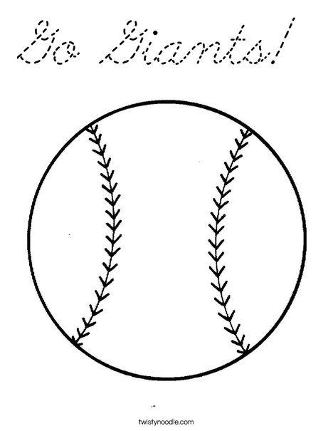 Ball Coloring Page