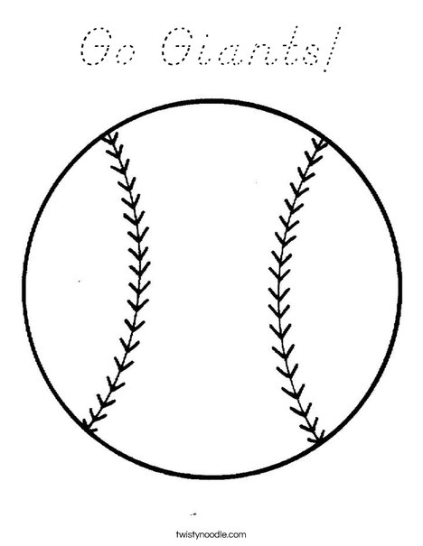 Ball Coloring Page