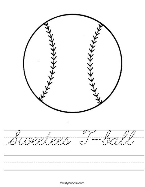 Ball Worksheet