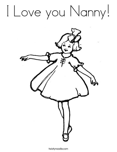 Ballerina Coloring Page