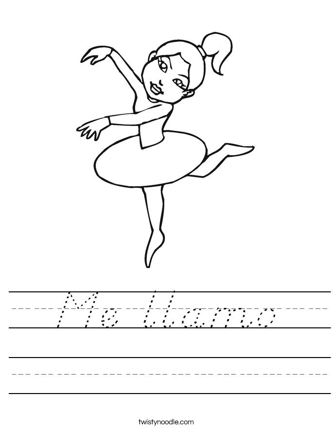 Me llamo Worksheet
