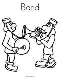 Band Coloring Page