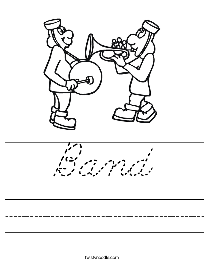 Band Worksheet