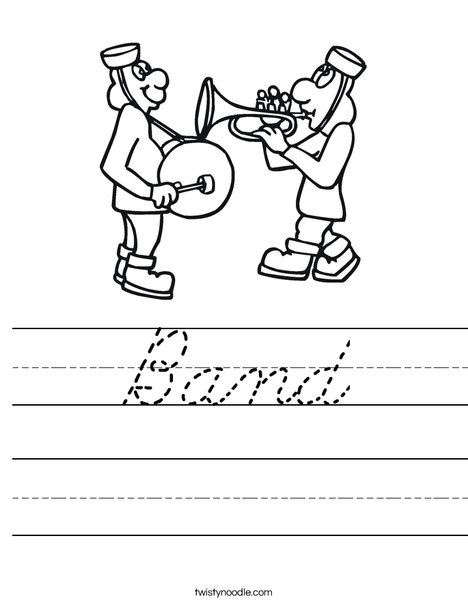 Musicians Worksheet
