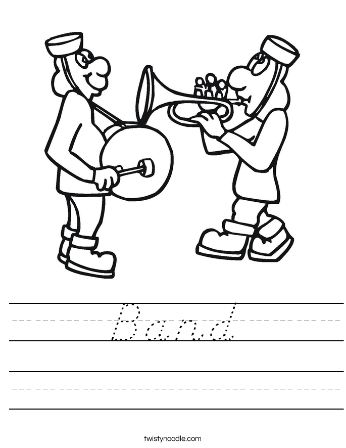 Band Worksheet