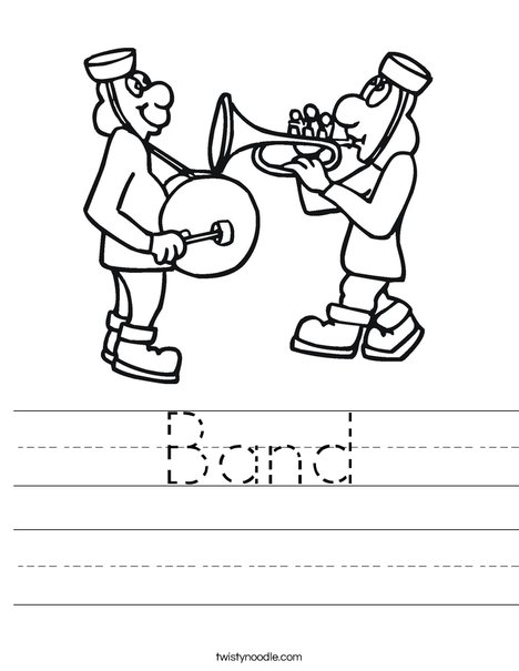 Musicians Worksheet