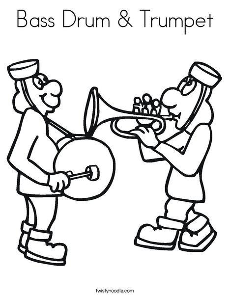 Musicians Coloring Page