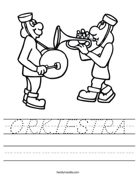 Musicians Worksheet