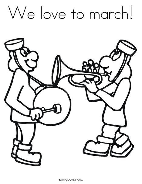 Musicians Coloring Page