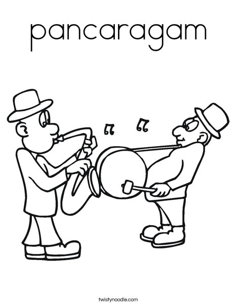 Band Coloring Page