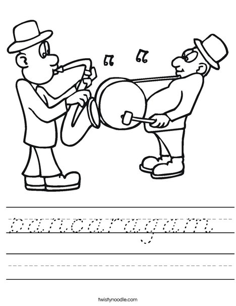 Band Worksheet