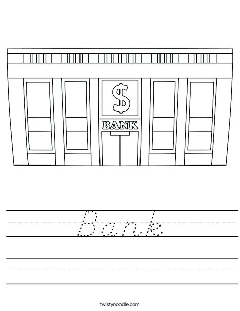 Bank Worksheet