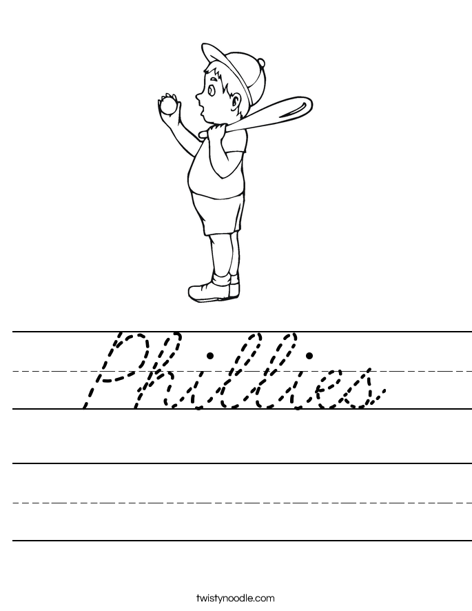 Phillies Worksheet