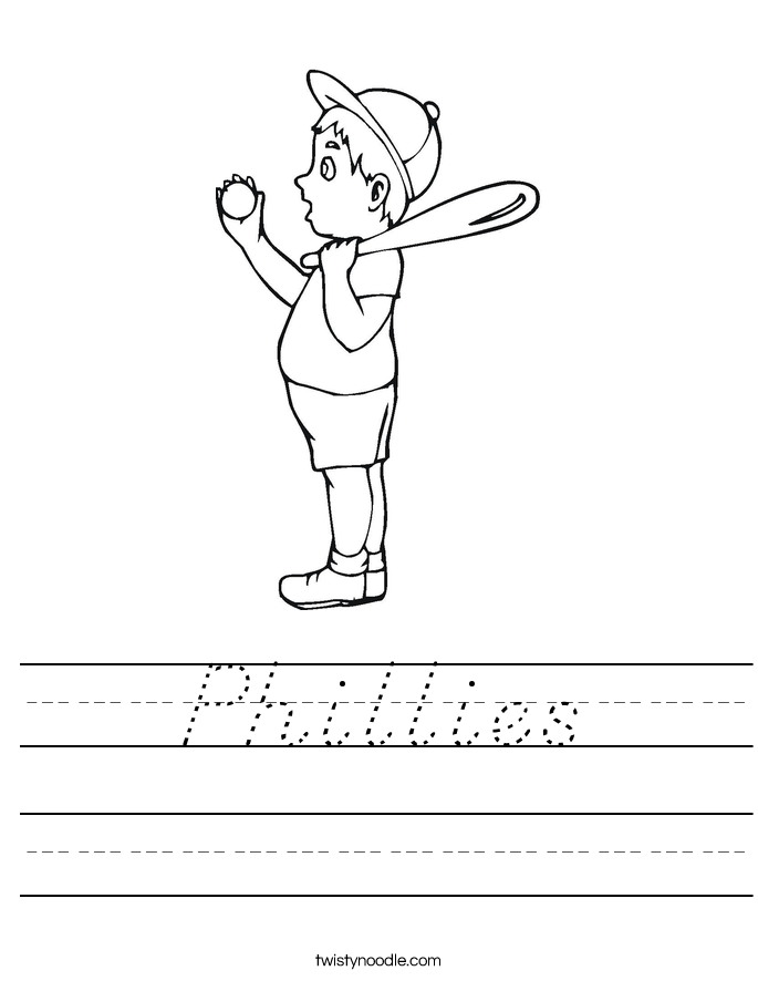 Phillies Worksheet