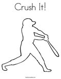 Crush It!Coloring Page