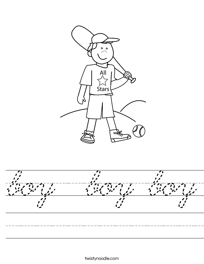 boy  boy boy Worksheet