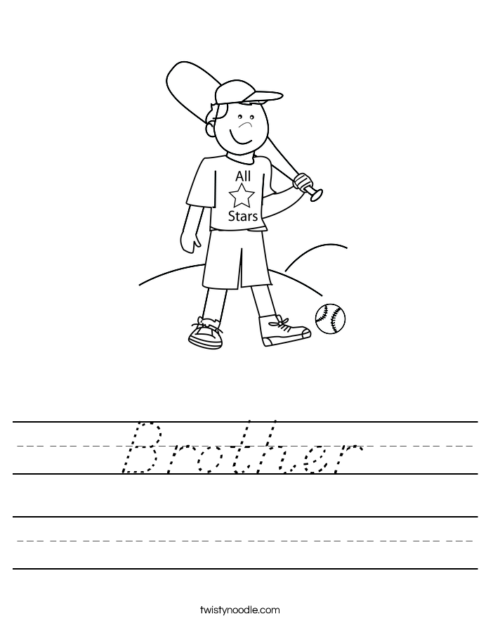 Brother Worksheet