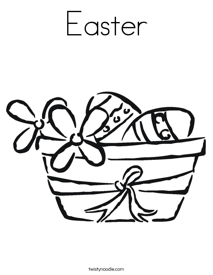 Easter Coloring Page