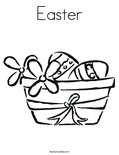 Easter Coloring Page
