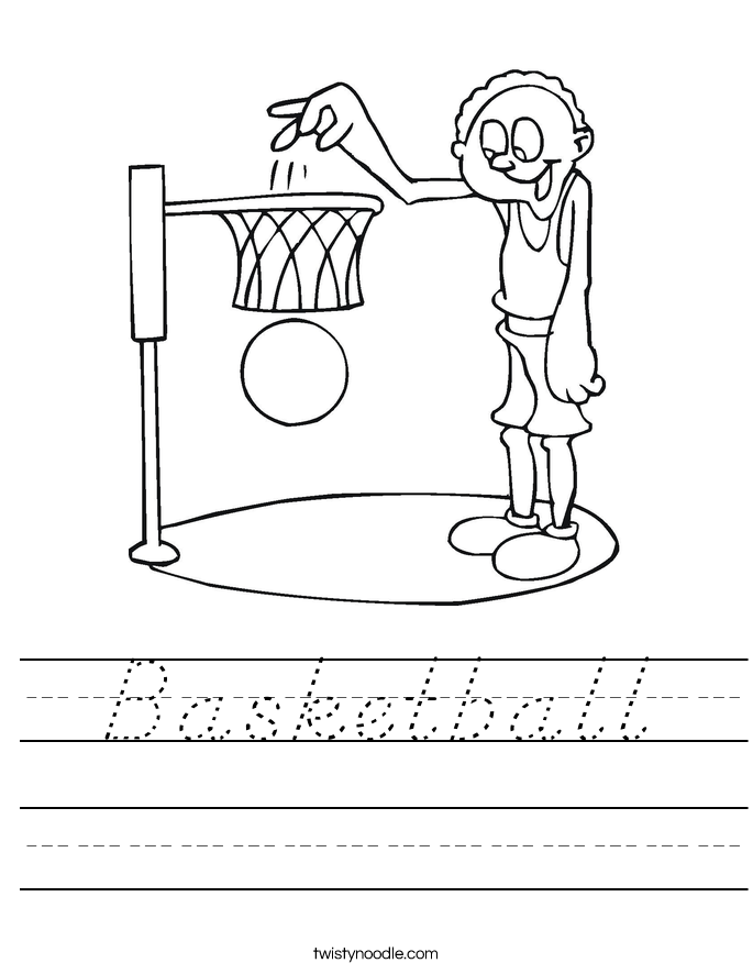 Basketball Worksheet