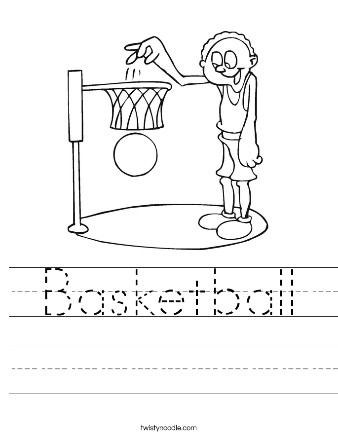 Basketball Worksheet