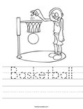 Basketball Worksheet