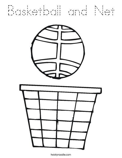 March Madness Coloring Page