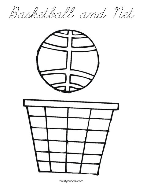 March Madness Coloring Page
