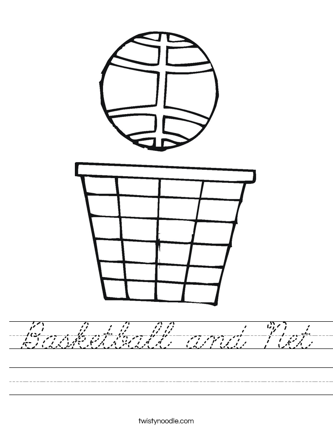 Basketball and Net Worksheet