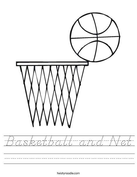 Basketball and Net Worksheet