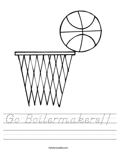 Basketball and Net Worksheet