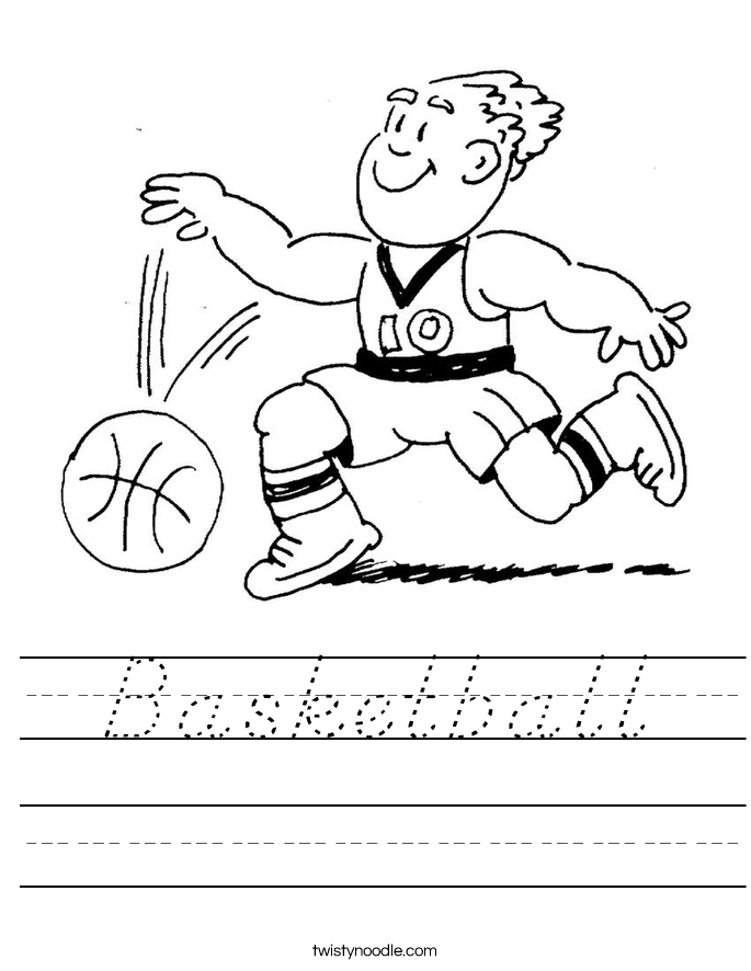 Basketball Worksheet