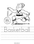 Basketball Worksheet